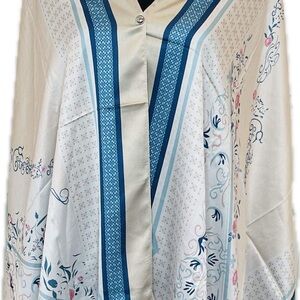 Beautiful luxury silk fashion scarf summer outfit limited edition